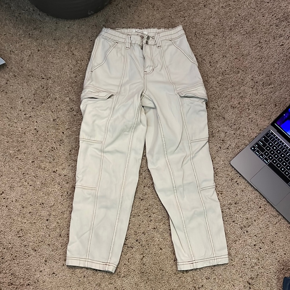 Tan and Brown PacSun cargo pants
